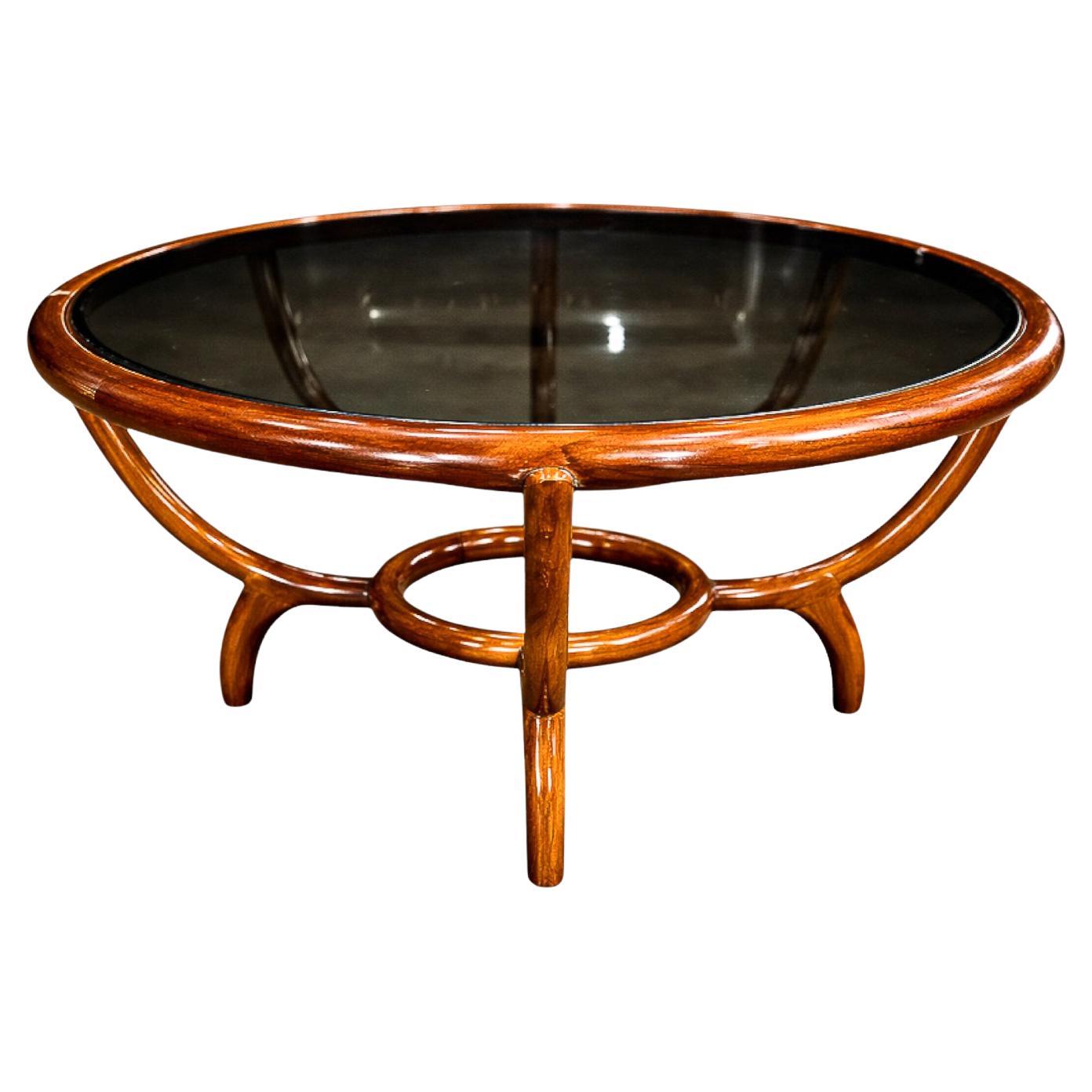 Sculptural Coffee Table by Giuseppe Scapinelli, 1950s Brazil in vendita