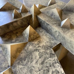 Table basse sculpturale, Edward Rokosz, 1992