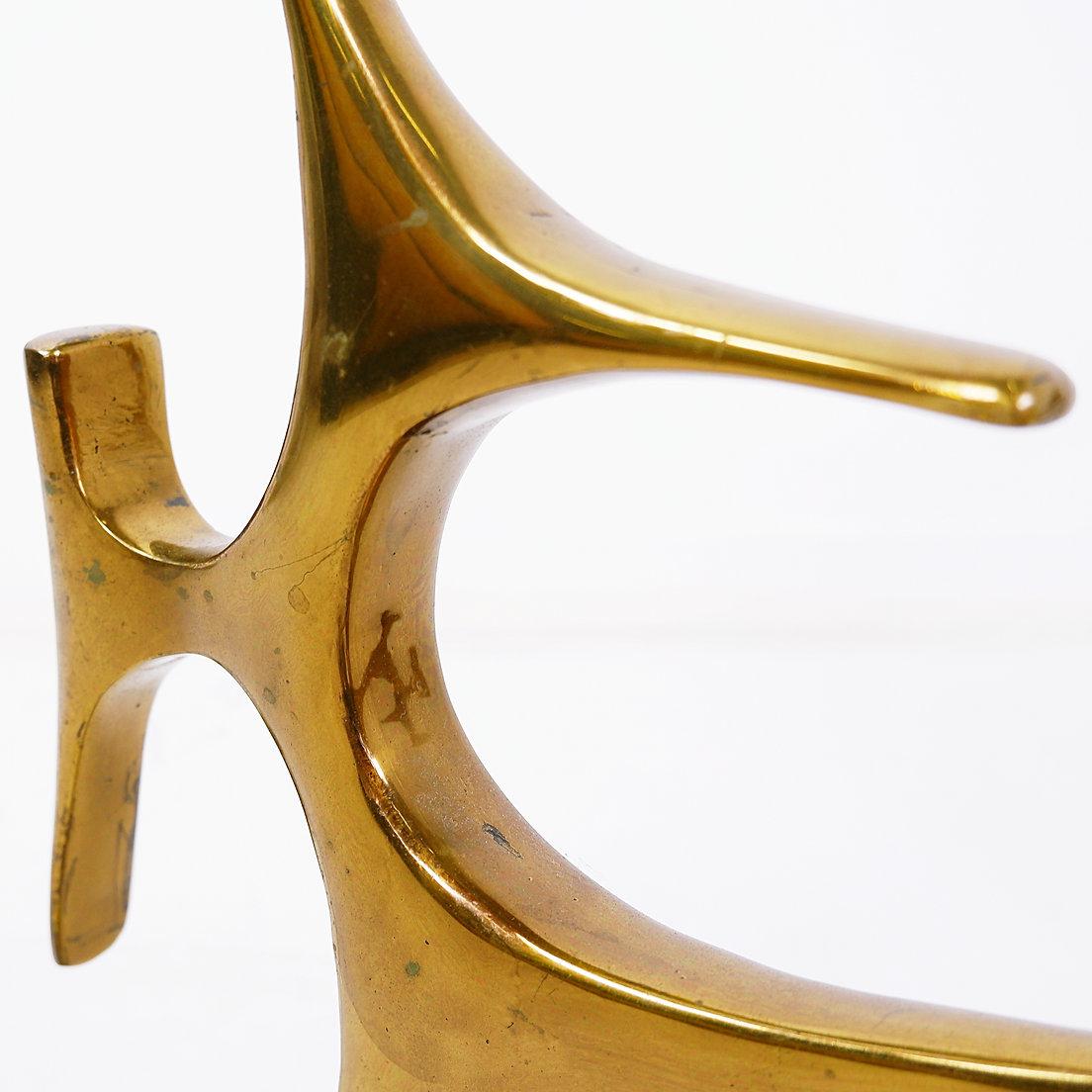 Hollywood Regency Sculptural Coffee Table in the style of Fred Brouard - Circa 1960s en vente