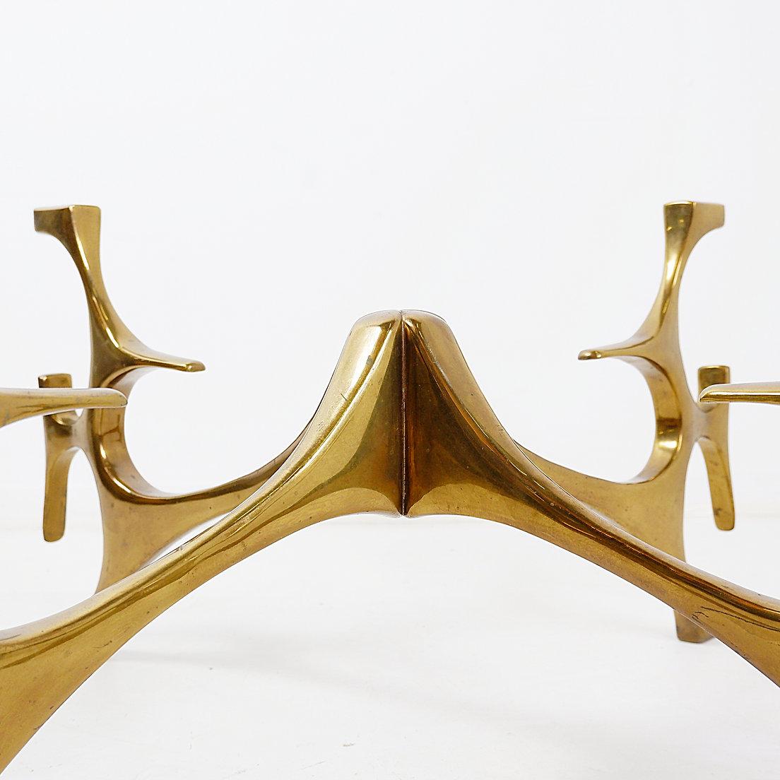 Sculptural Coffee Table in the style of Fred Brouard - Circa 1960s en vente 1
