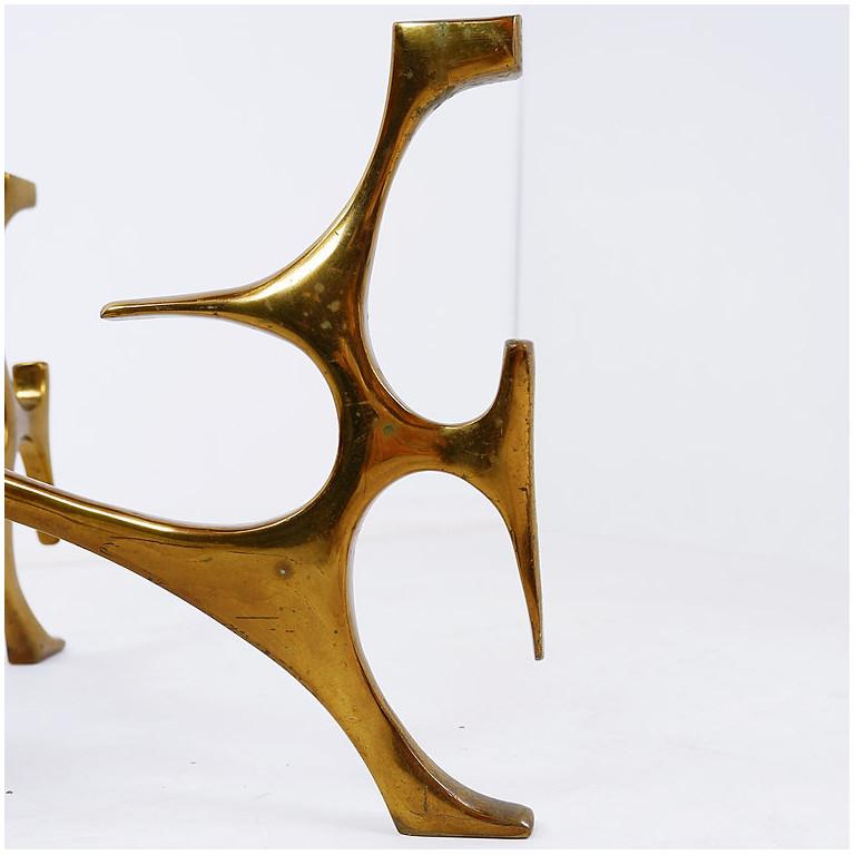 Sculptural Coffee Table in the style of Fred Brouard In Good Condition For Sale In Brussels , BE