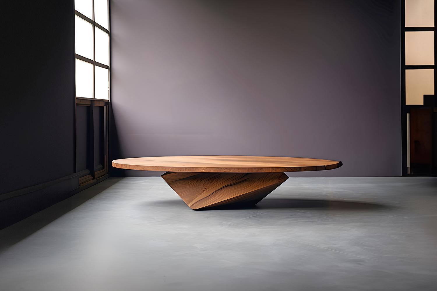 Sculptural Coffee Table Made of Solid Wood, Center Table Solace S10 by NONO


The Solace table series, designed by Joel Escalona, is a furniture collection that exudes balance and presence, thanks to its sensuous, dense, and irregular shapes. These