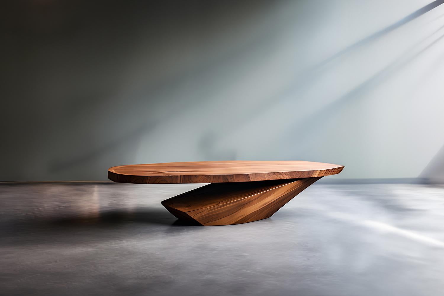 Sculptural Coffee Table Made of Solid Wood, Center Table Solace S25 by Joel Escalona


The Solace table series, designed by Joel Escalona, is a furniture collection that exudes balance and presence, thanks to its sensuous, dense, and irregular