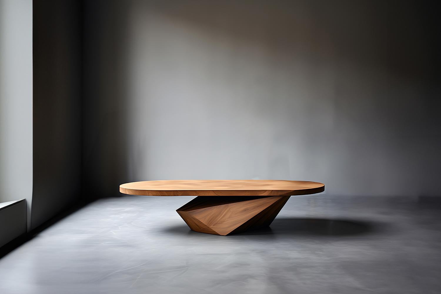 Joel Escalona’s Solace 25: Formal Design in Solid Wood, Heavy Base For Sale 1