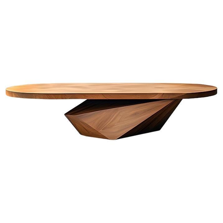 Joel Escalona’s Solace 25: Formal Design in Solid Wood, Heavy Base For Sale