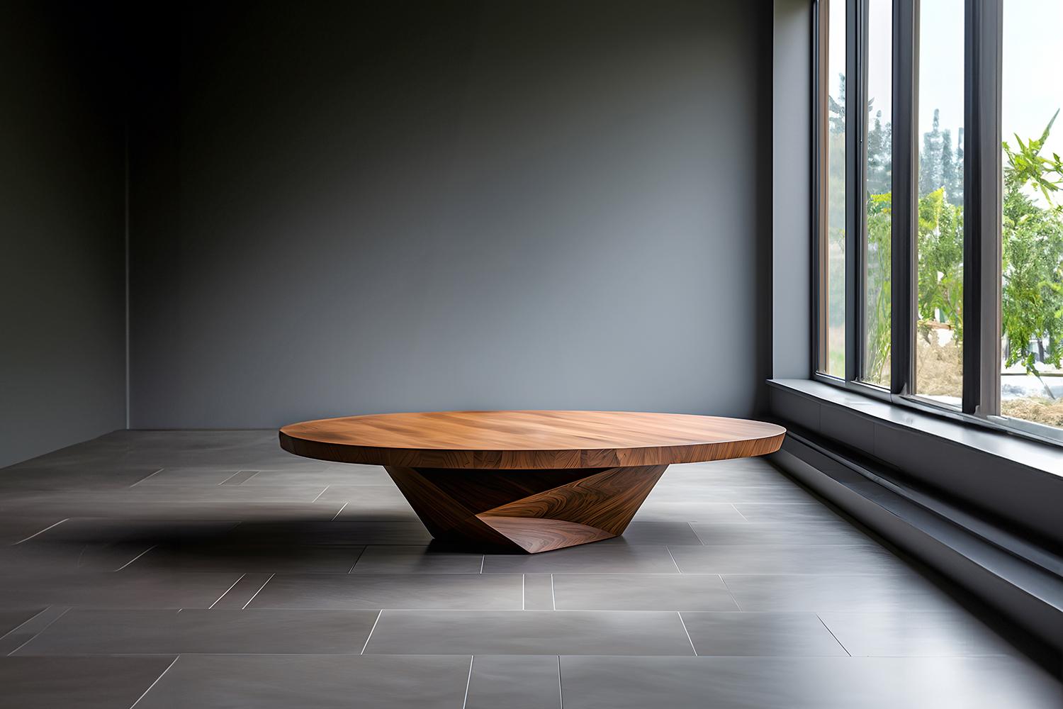 Sculptural Coffee Table Made of Solid Wood, Center Table Solace S28 by Joel Escalona


The Solace table series, designed by Joel Escalona, is a furniture collection that exudes balance and presence, thanks to its sensuous, dense, and irregular