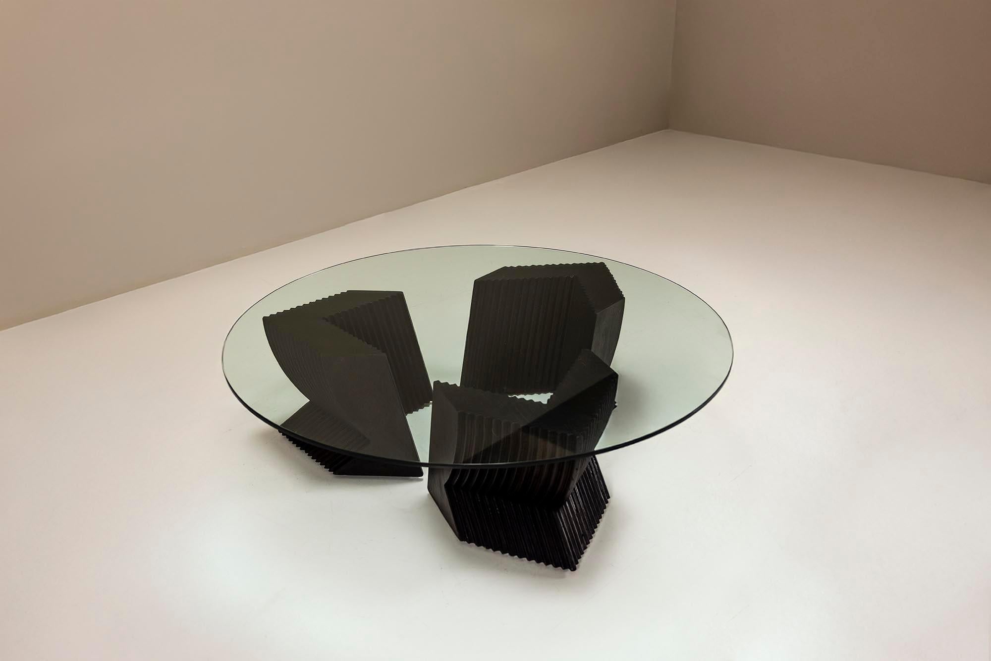 Italian Sculptural Coffee Table Model 