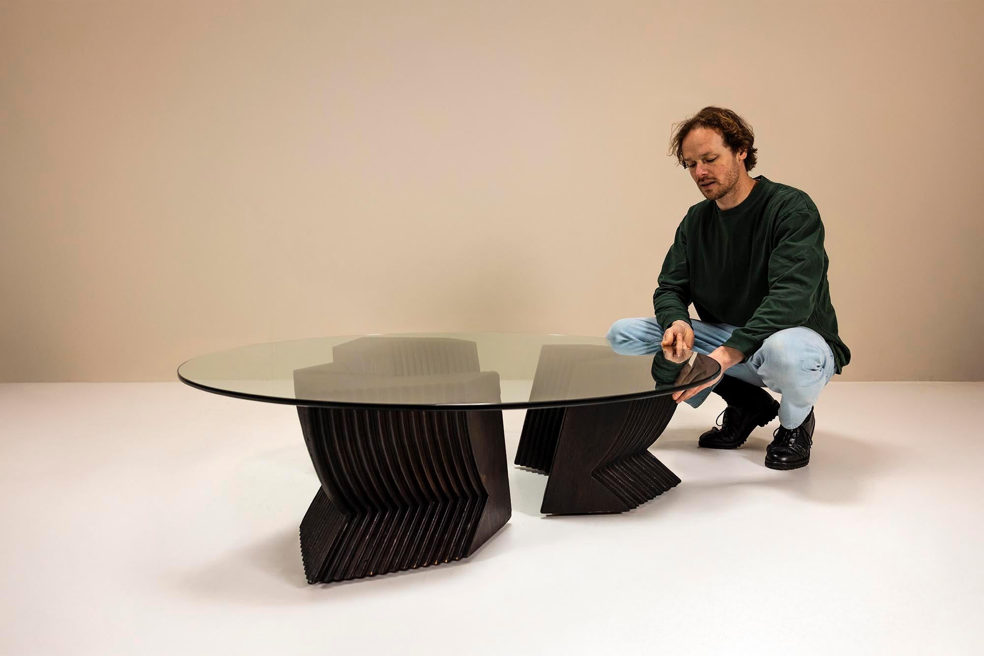 Late 20th Century Sculptural Coffee Table Model 