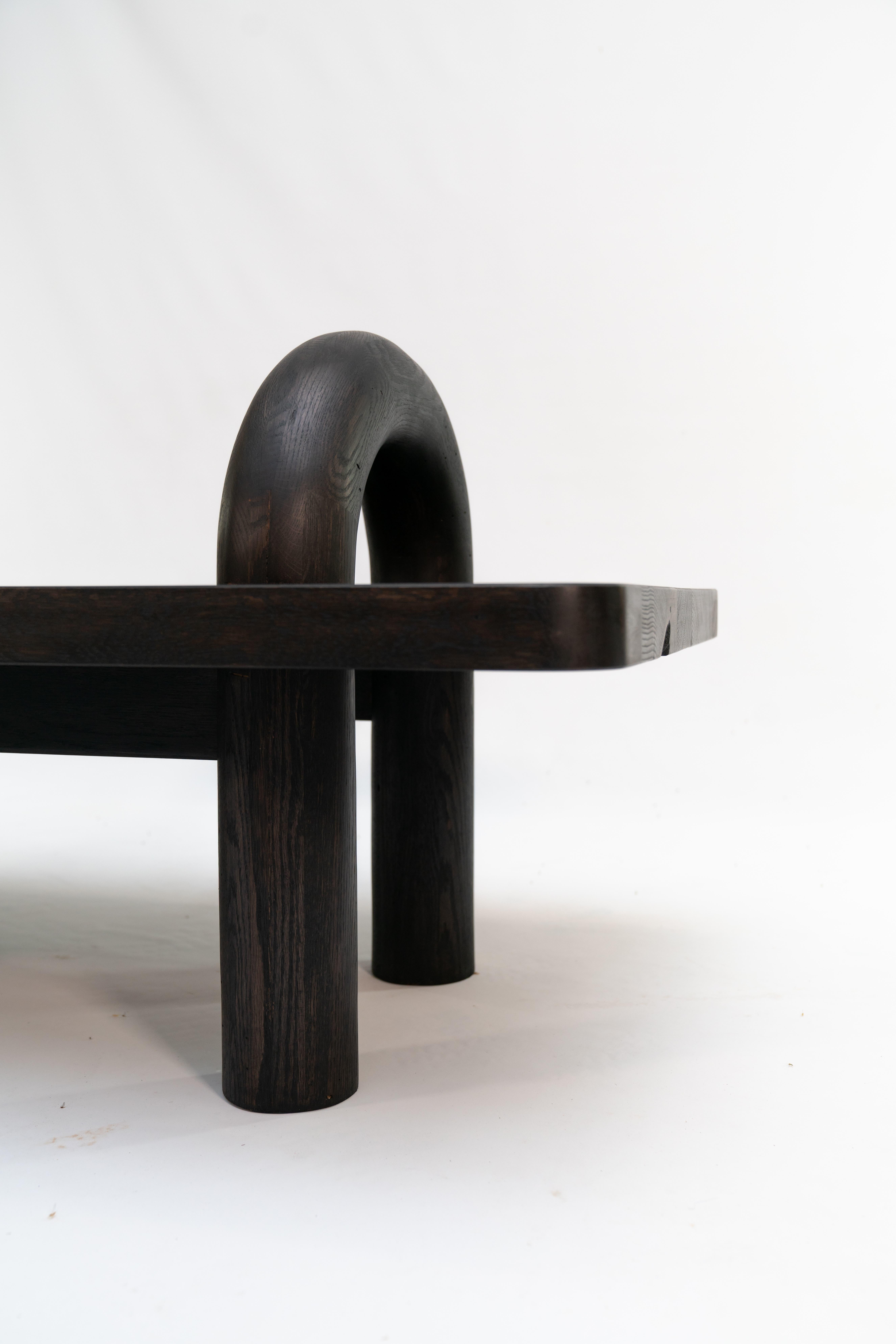 Modern Sculptural Coffee Table / Statement Piece by 9 & 19 For Sale