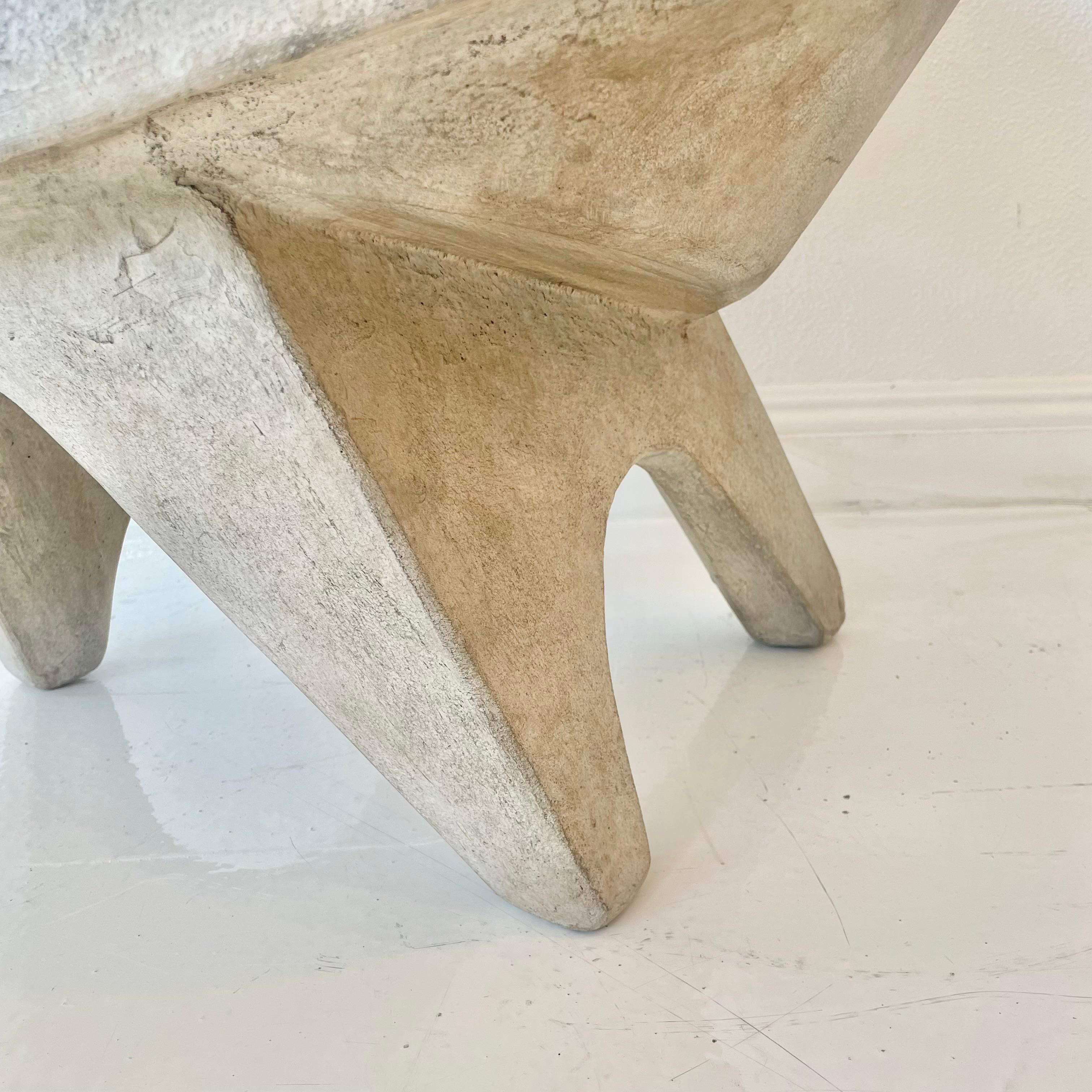 Sculptural Concrete Chair by Merit, Los Angeles For Sale 5