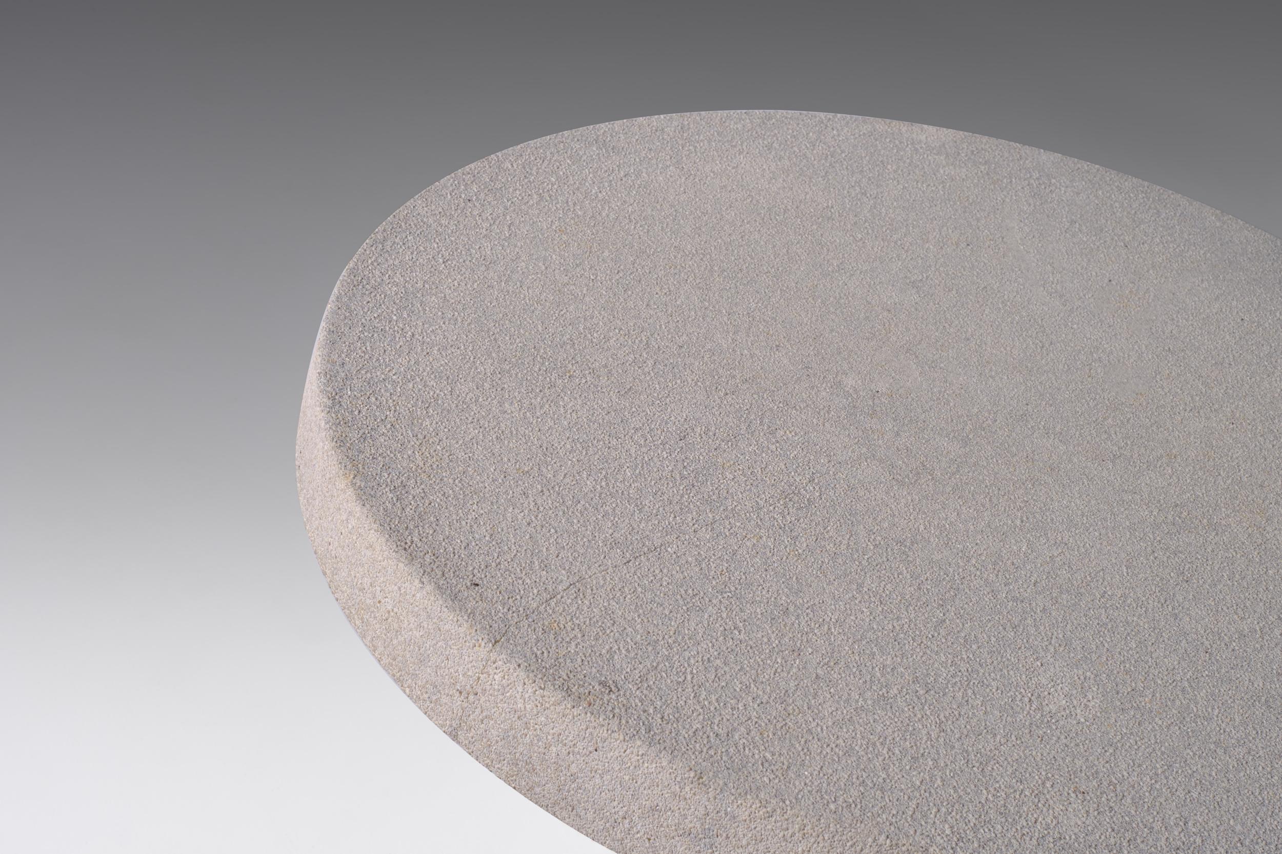 20th Century Sculptural Concrete Side Table, Italy, 1960s