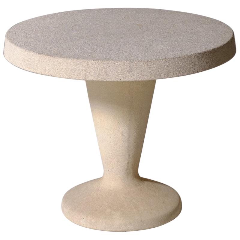 Sculptural Concrete Side Table, Italy, 1960s