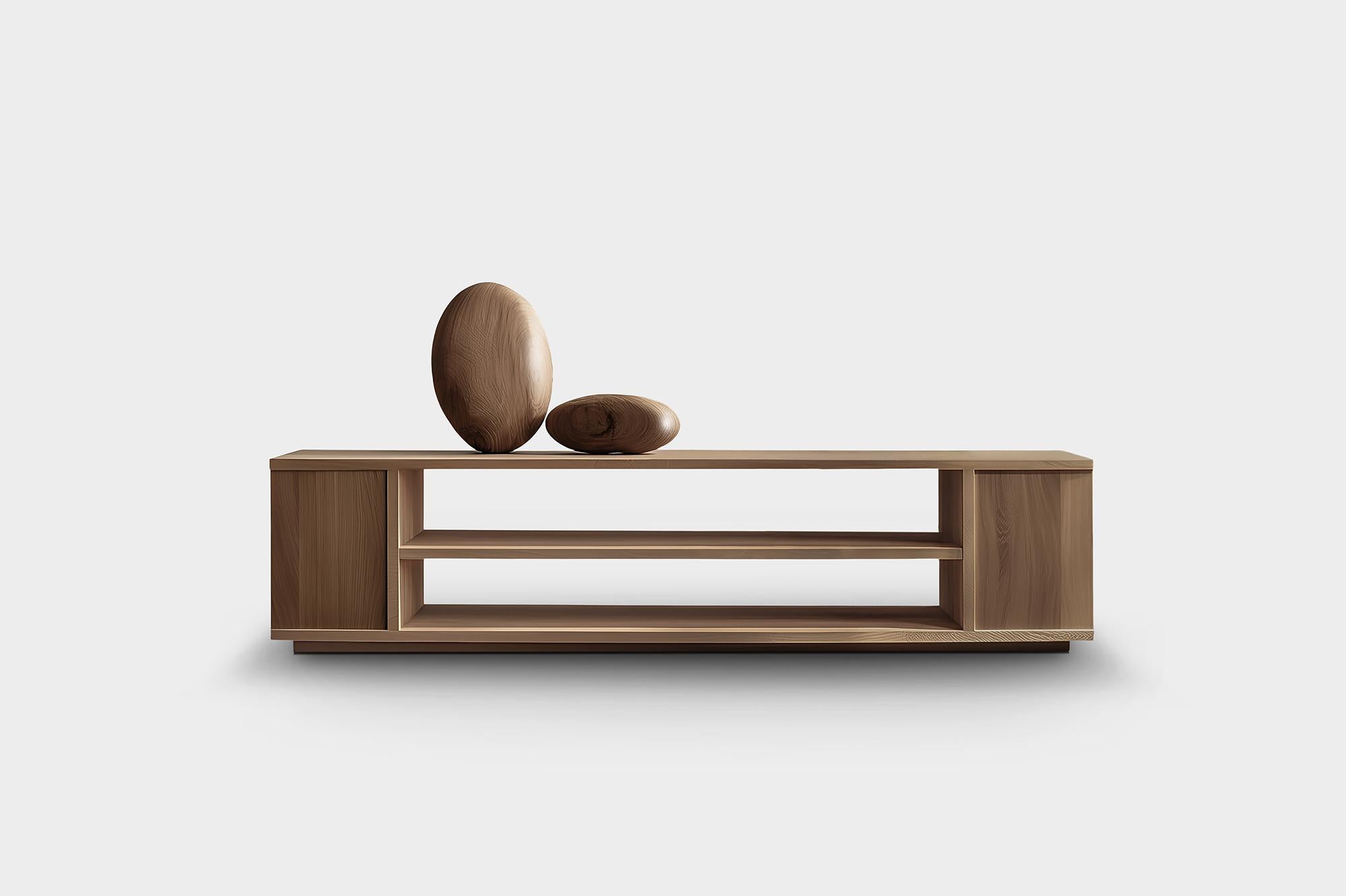Sculptural Console Sereno No25, Wooden Minimal Piece by Joel Escalona

—

Sereno Collection
Design by Joel Escalona for NONO

When practicality becomes art, the result is the Sereno Collection by Joel Escalona for NONO. This collection redefines