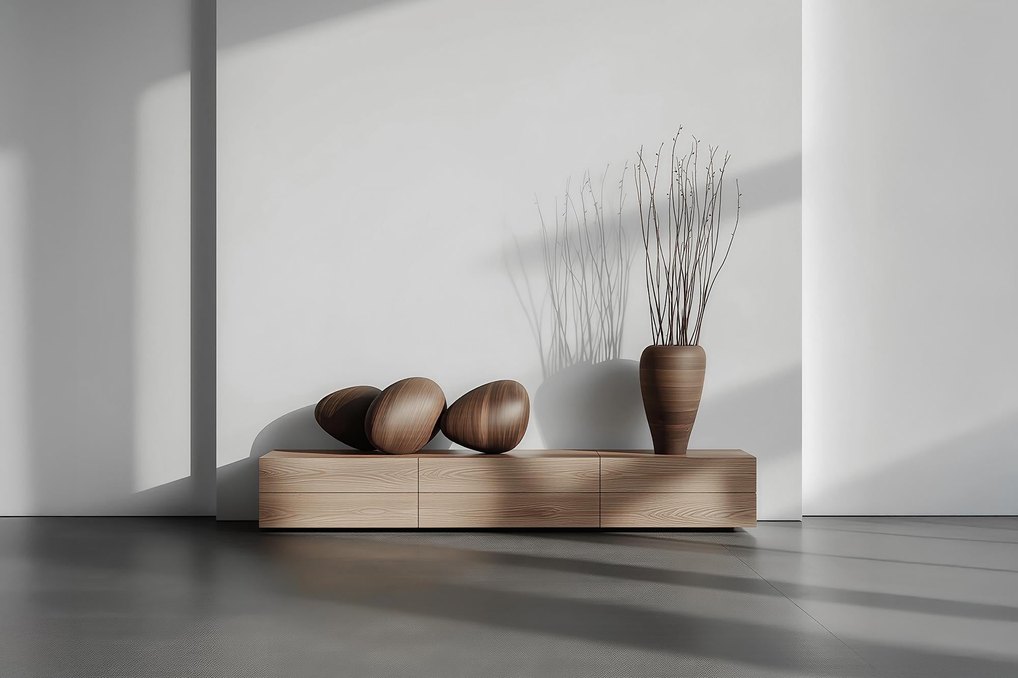 Skulpturale Konsole Sereno No47, Minimalistische Möbel von Joel Escalona im Angebot 4