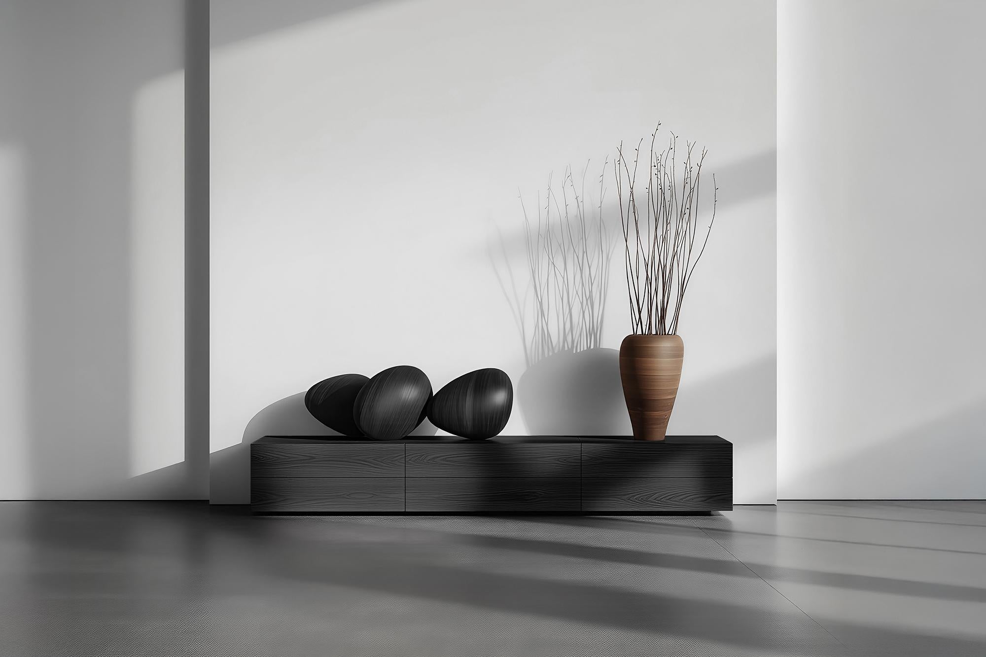 Skulpturale Konsole Sereno No47, Minimalistische Möbel von Joel Escalona im Angebot 6