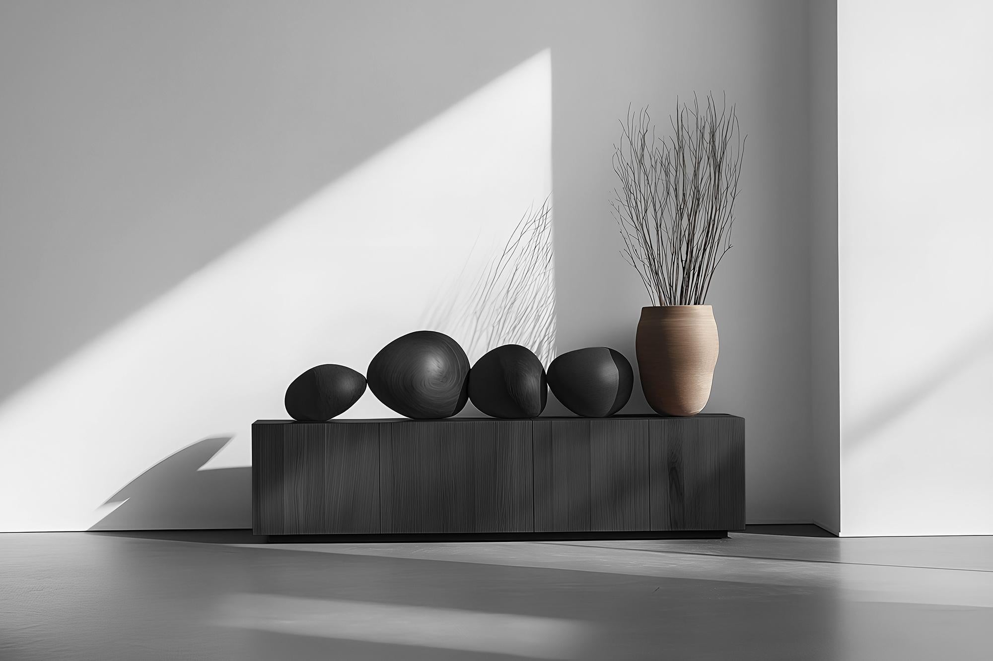 Skulpturale Konsole Sereno No47, Minimalistische Möbel von Joel Escalona im Angebot 2