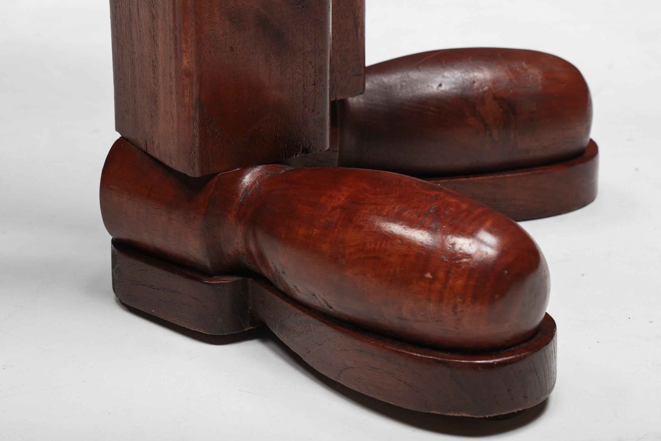 Milieu du XXe siècle Table console sculpturale, art fonctionnel d'avant-garde, France, années 1960 en vente