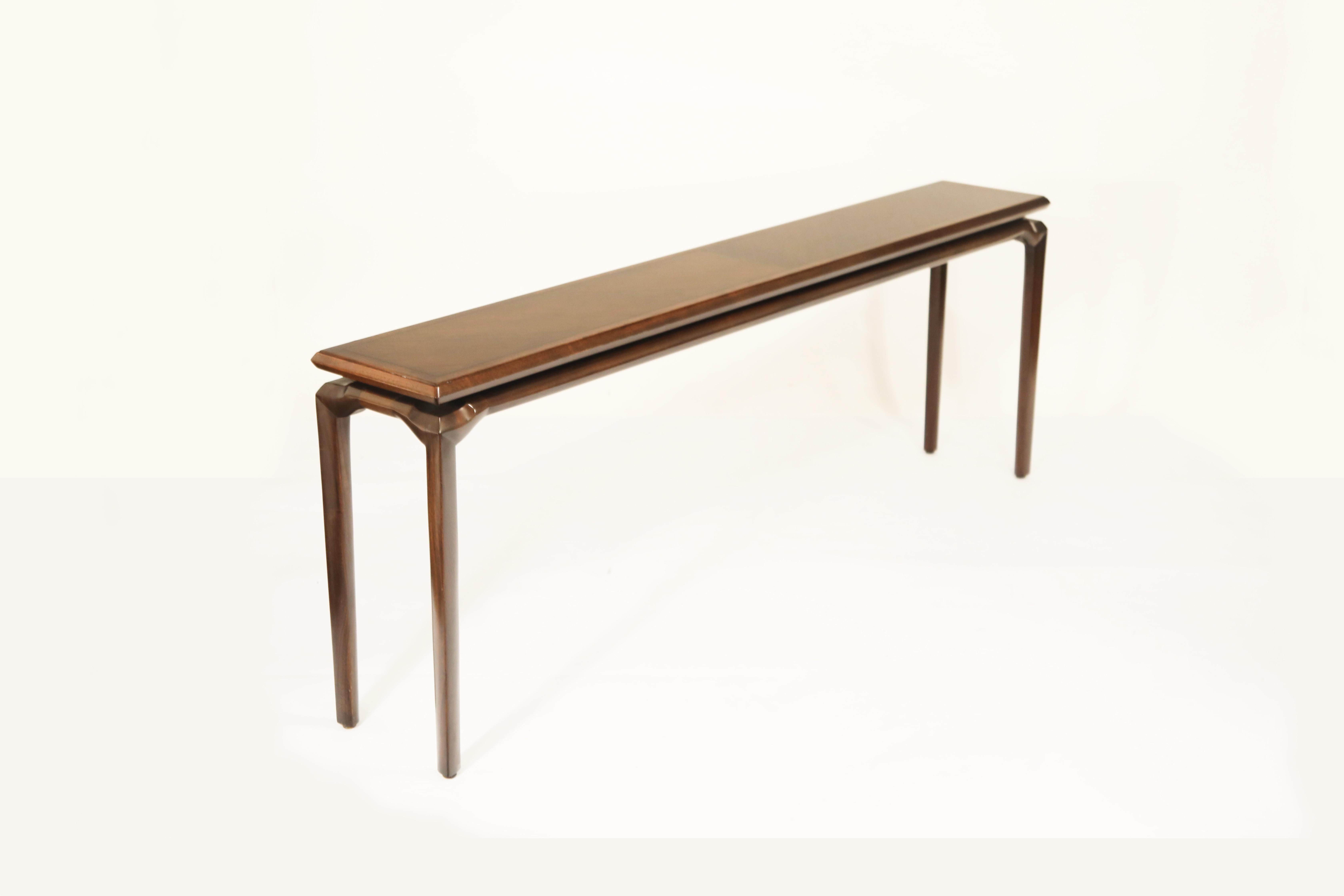 Sculptural Console Table by Maurice Bailey for Monteverdi-Young, c 1960s, Signed 2