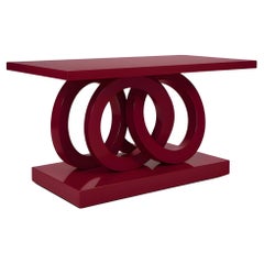 Tavolo consolle scultoreo in stile Art-Déco di Jose Castro