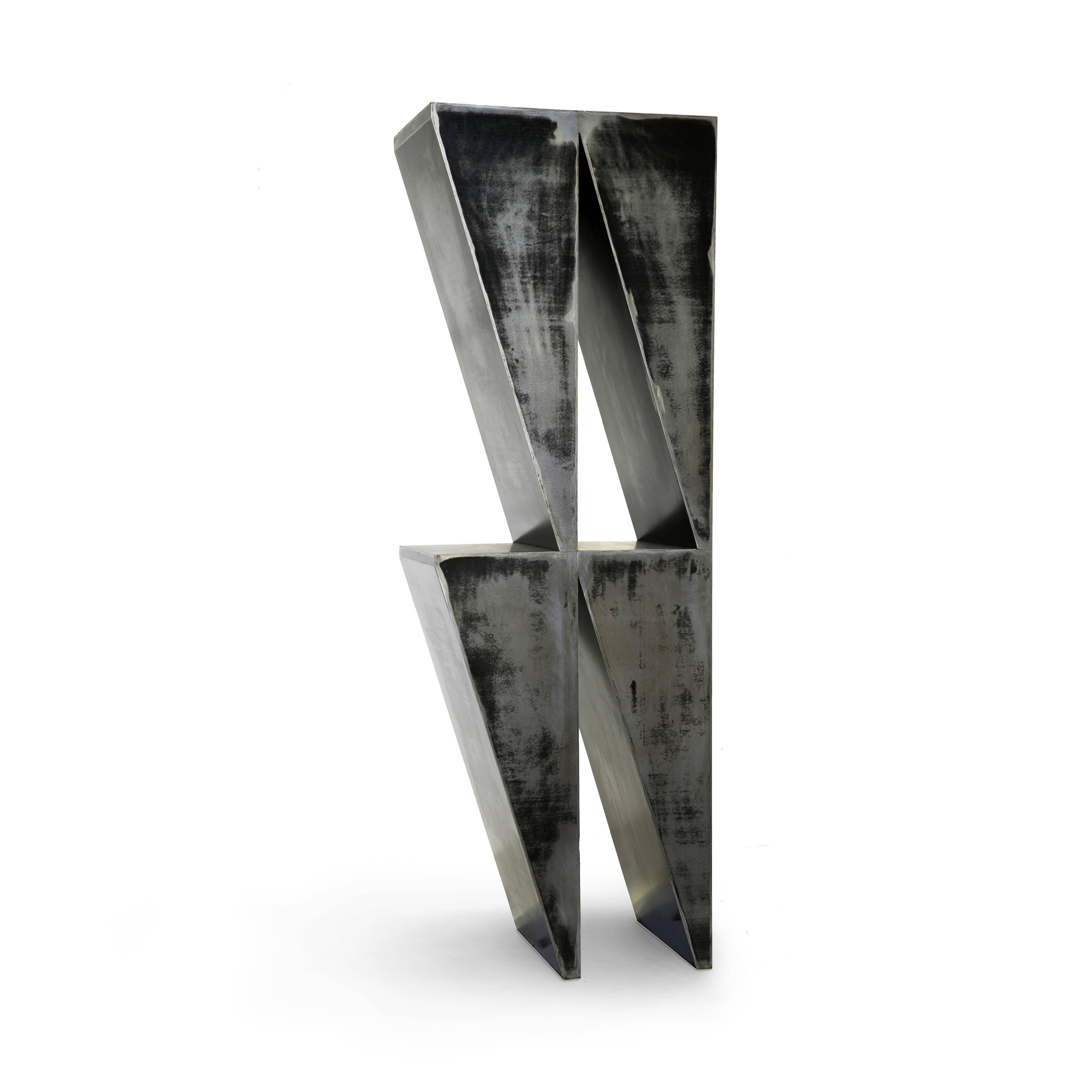 Statera Shelf sculpture in Metal  In New Condition For Sale In Milano, IT