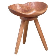 Sculptural Craft Stool, Sweden