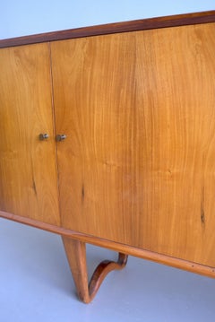 Sculptural Credenza-Sideboard by Giuseppe Scapinelli , Brazil 1950s