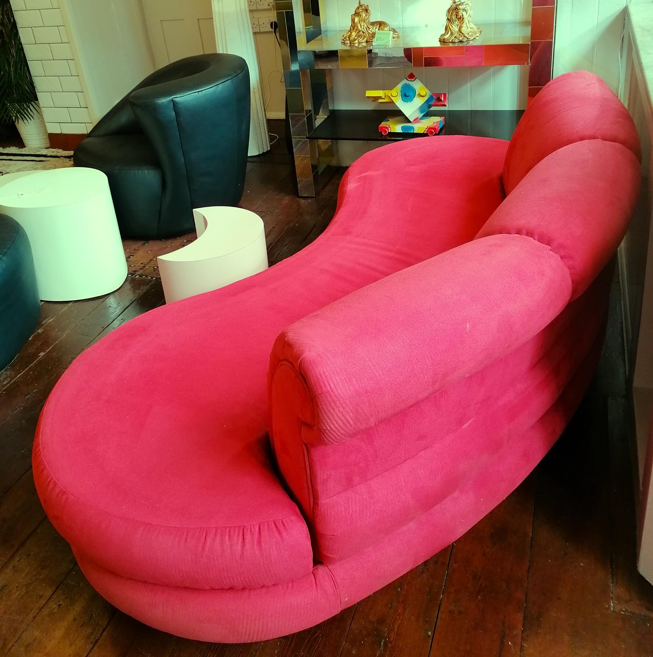 Sculptural curved cloud sofa by Adrian Pearsall for Comfort Designs, USA 1980s. 2