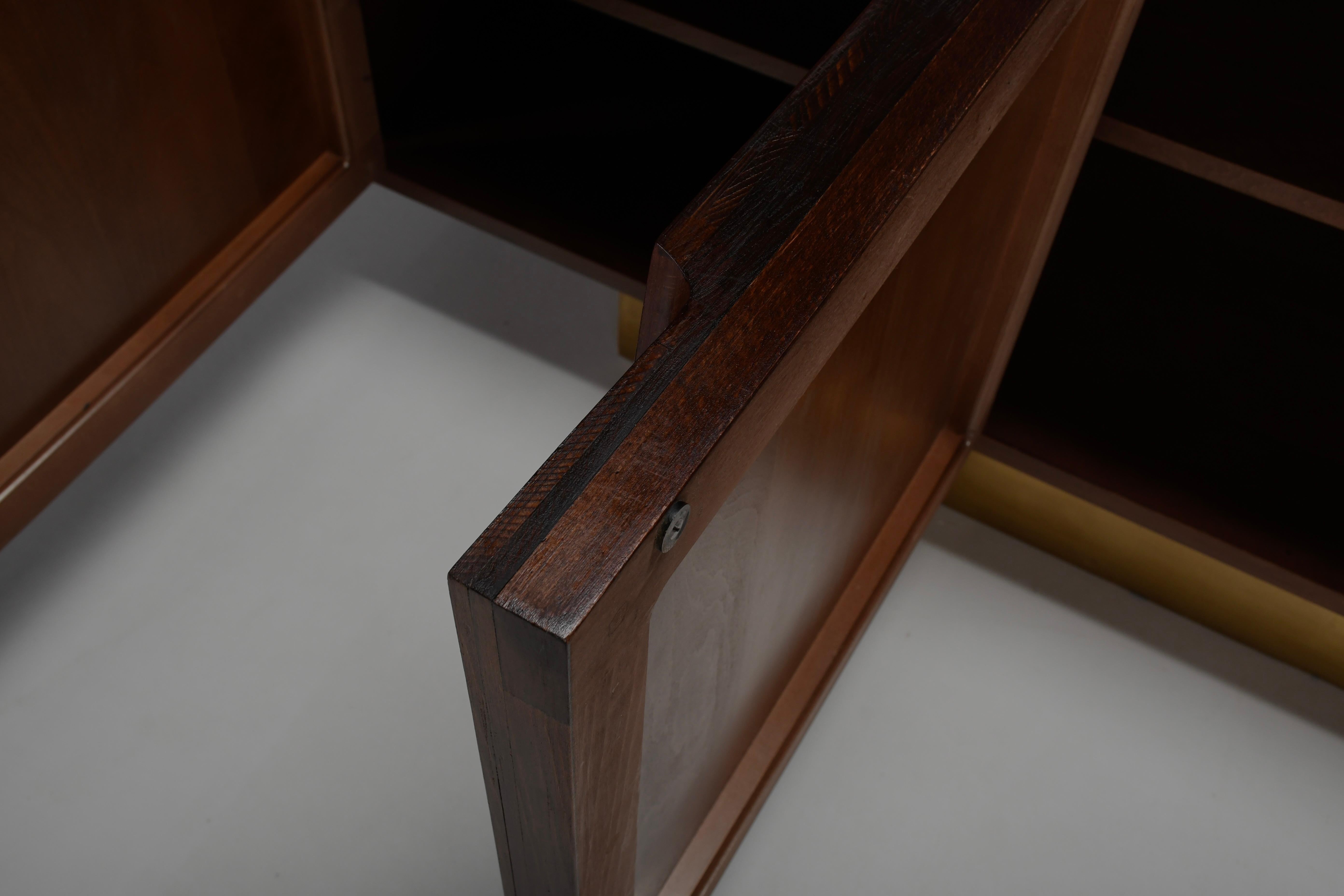 Sculptural Curved Wooden Sideboard in the style of Michael Coffey For Sale 5