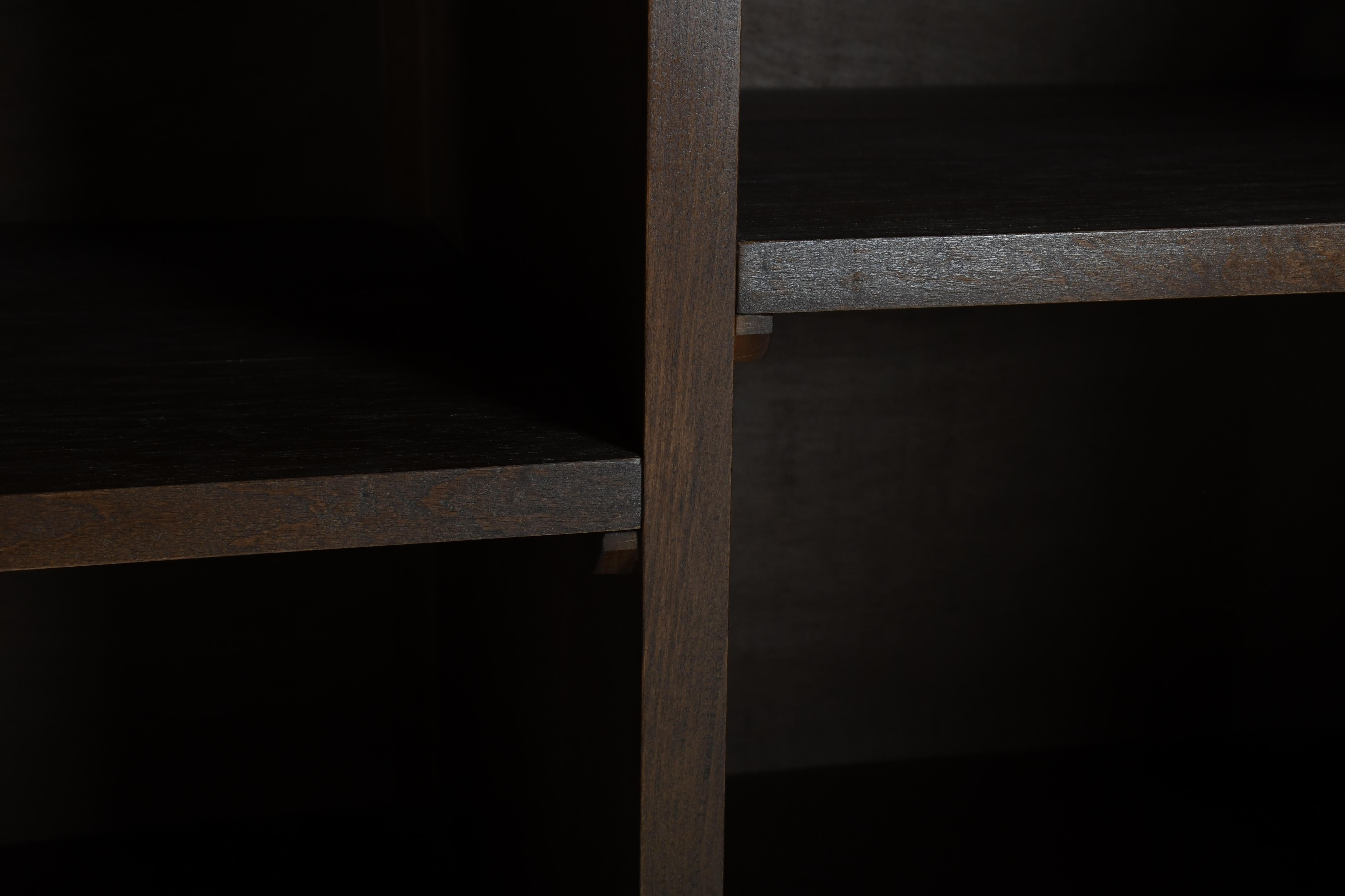 Sculptural Curved Wooden Sideboard in the style of Michael Coffey For Sale 7