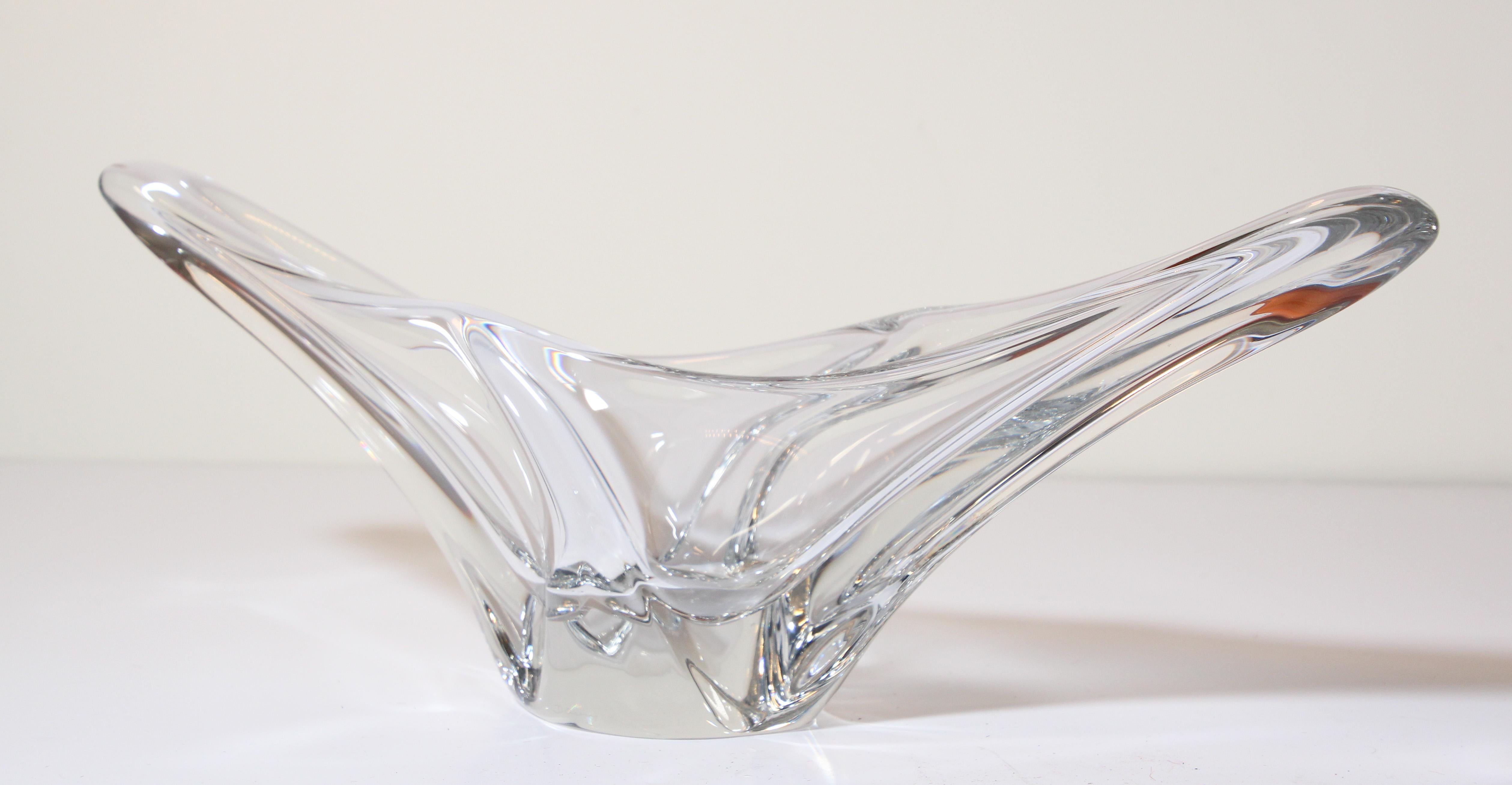 blown glass fruit bowl