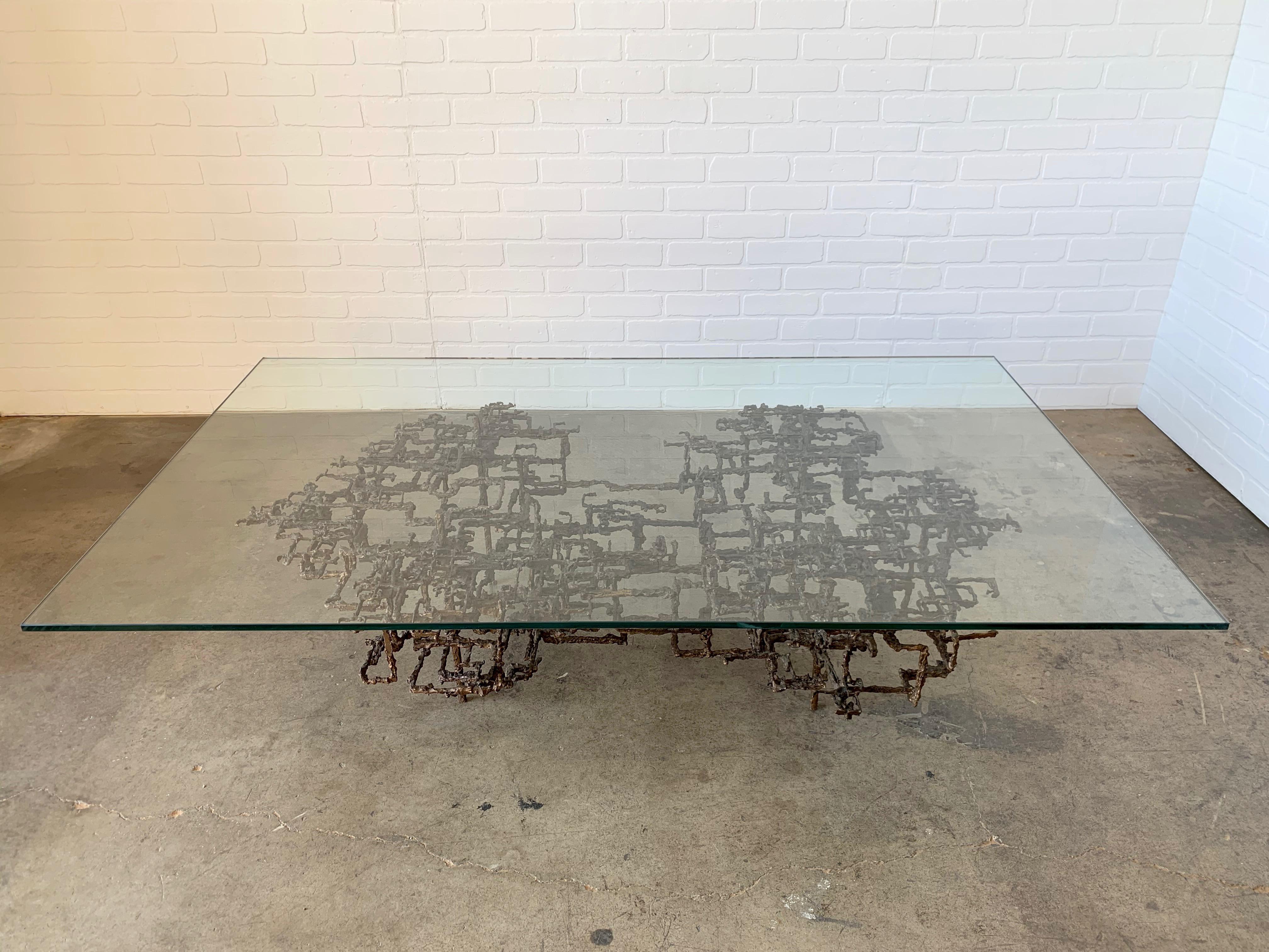 Sculptural Daniel Gluck Coffee Table For Sale 11