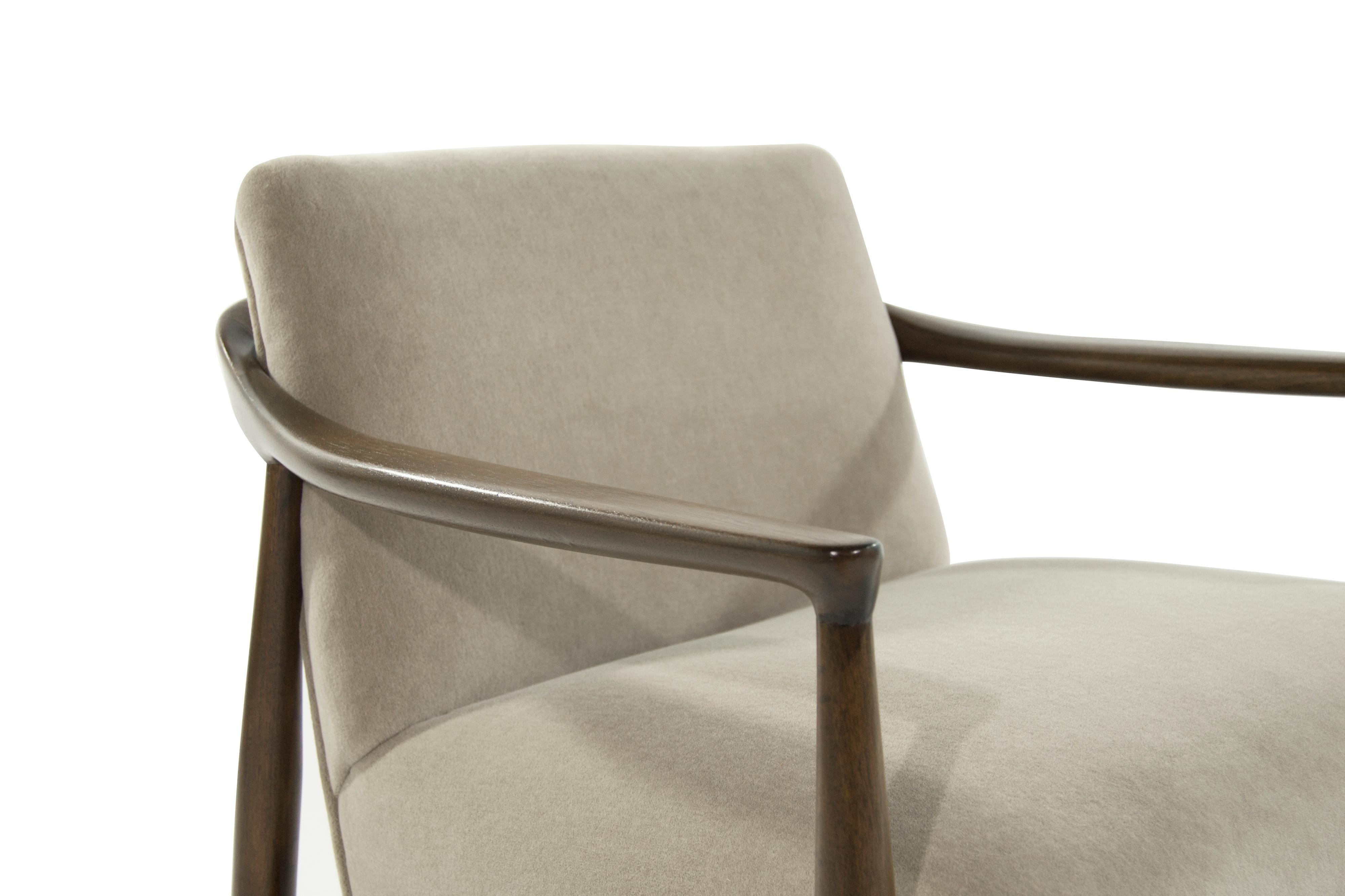 Sculptural Danish Modern Lounge Chairs, 1950s 3