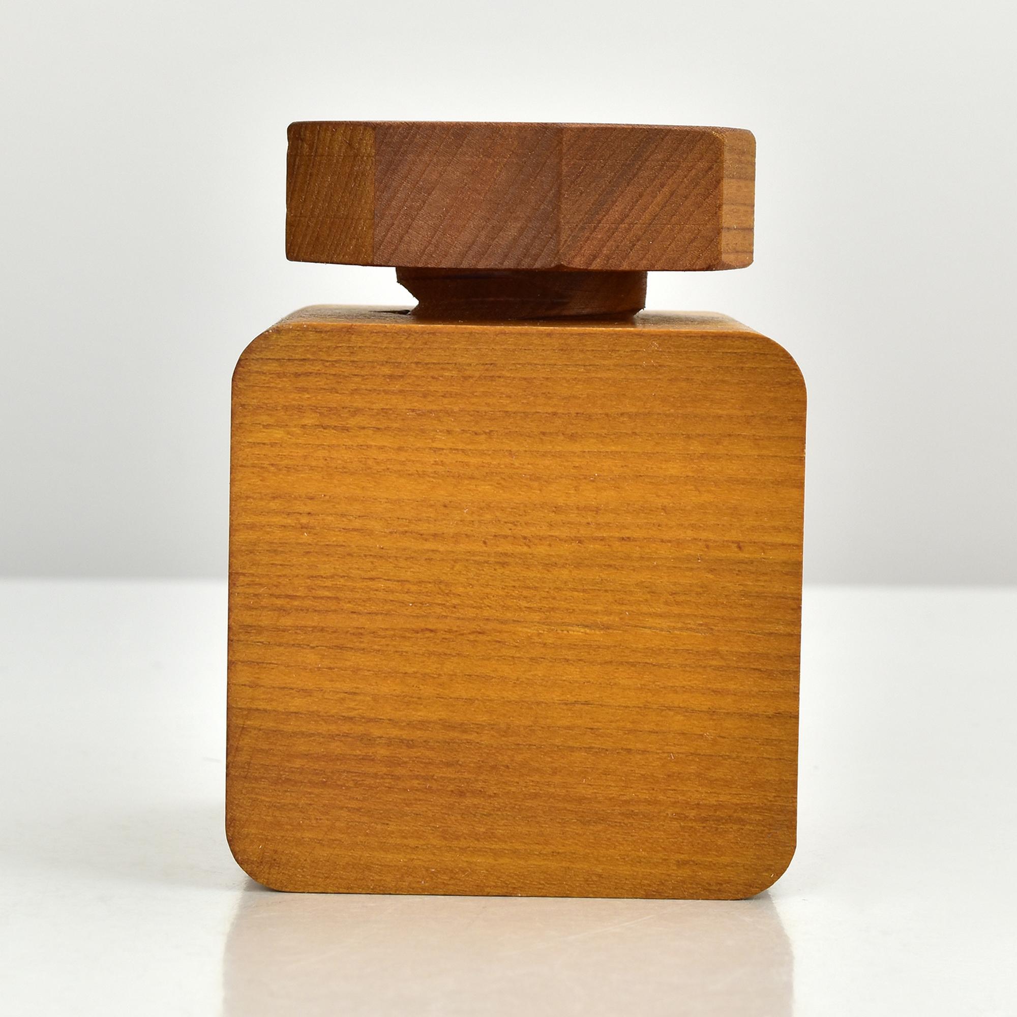 Sculptural Danish Modern Teak Screw Nutcracker Mid Century Modern Quistgaard Era In Good Condition For Sale In Bad Säckingen, DE