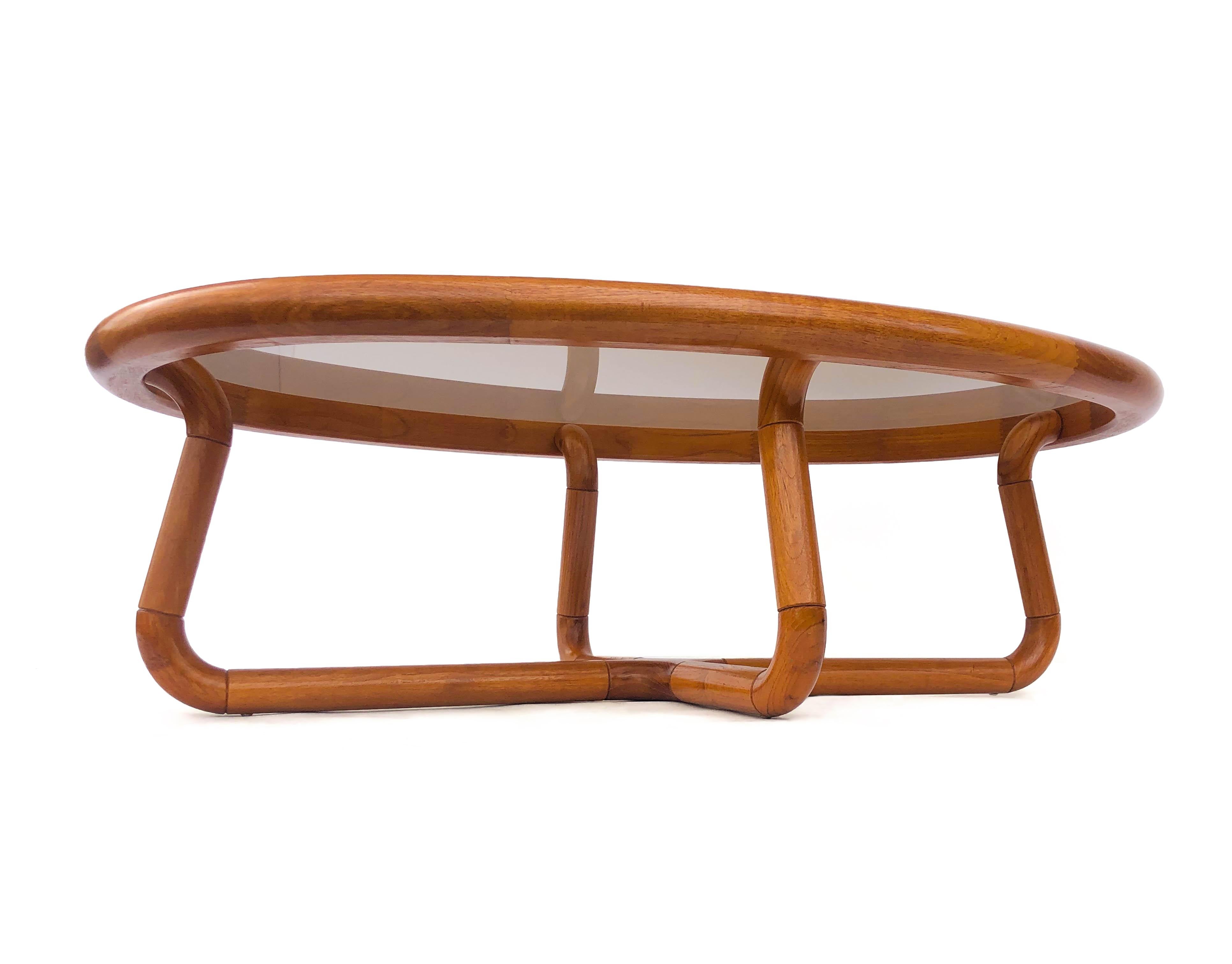 bamboo coffee table round