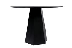Sculptural Dark Wenge Dining Table Picoteo