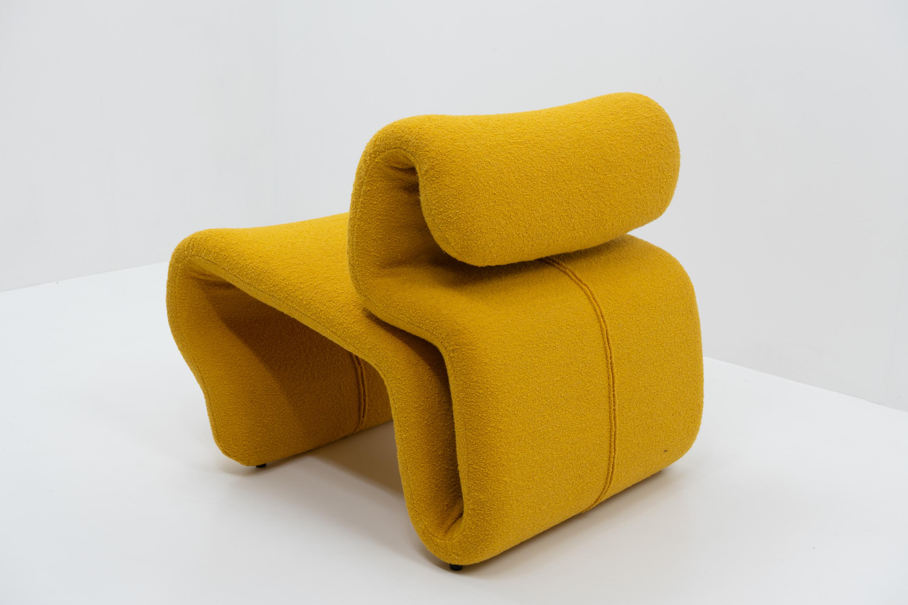 Mid-Century Modern Sculptural Design Etcetera Lounge Chair By Jan Ekselius, Sweden – 1970s en vente