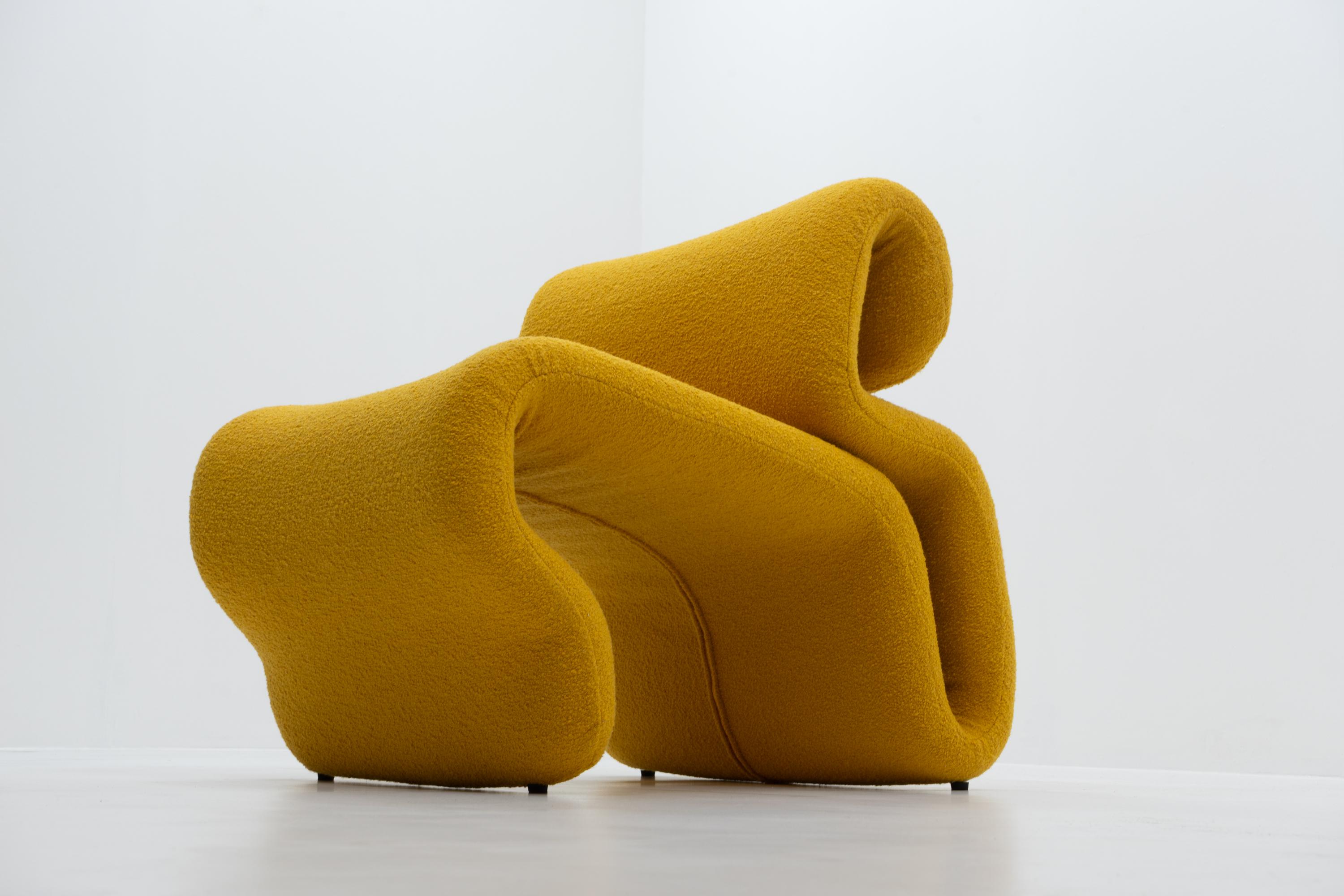 Acier Sculptural Design Etcetera Lounge Chair By Jan Ekselius, Sweden – 1970s en vente