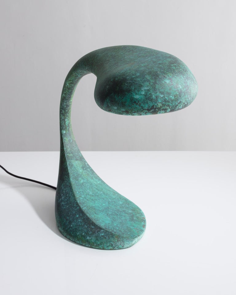 Contemporary Sculptural Desk Lamp by Rogan Gregory For Sale