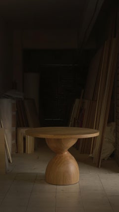 Sculptural Desks No04, Solid Wood Elegance by Socle & Joel Escalona