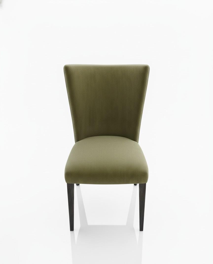 Moderno Sedie da pranzo scultoree in velluto di Oliver di Mondo Design/One - Set di 8 sedie in vendita