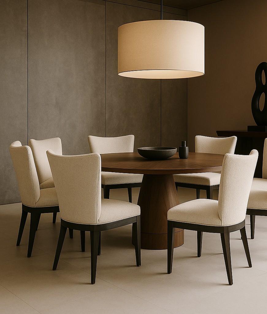 XXI secolo e contemporaneo Sedie da pranzo scultoree in velluto di Oliver di Mondo Design/One - Set di 8 sedie in vendita