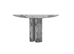 Dining table 0024c in Paonazzo Marble by artist Desia Ava