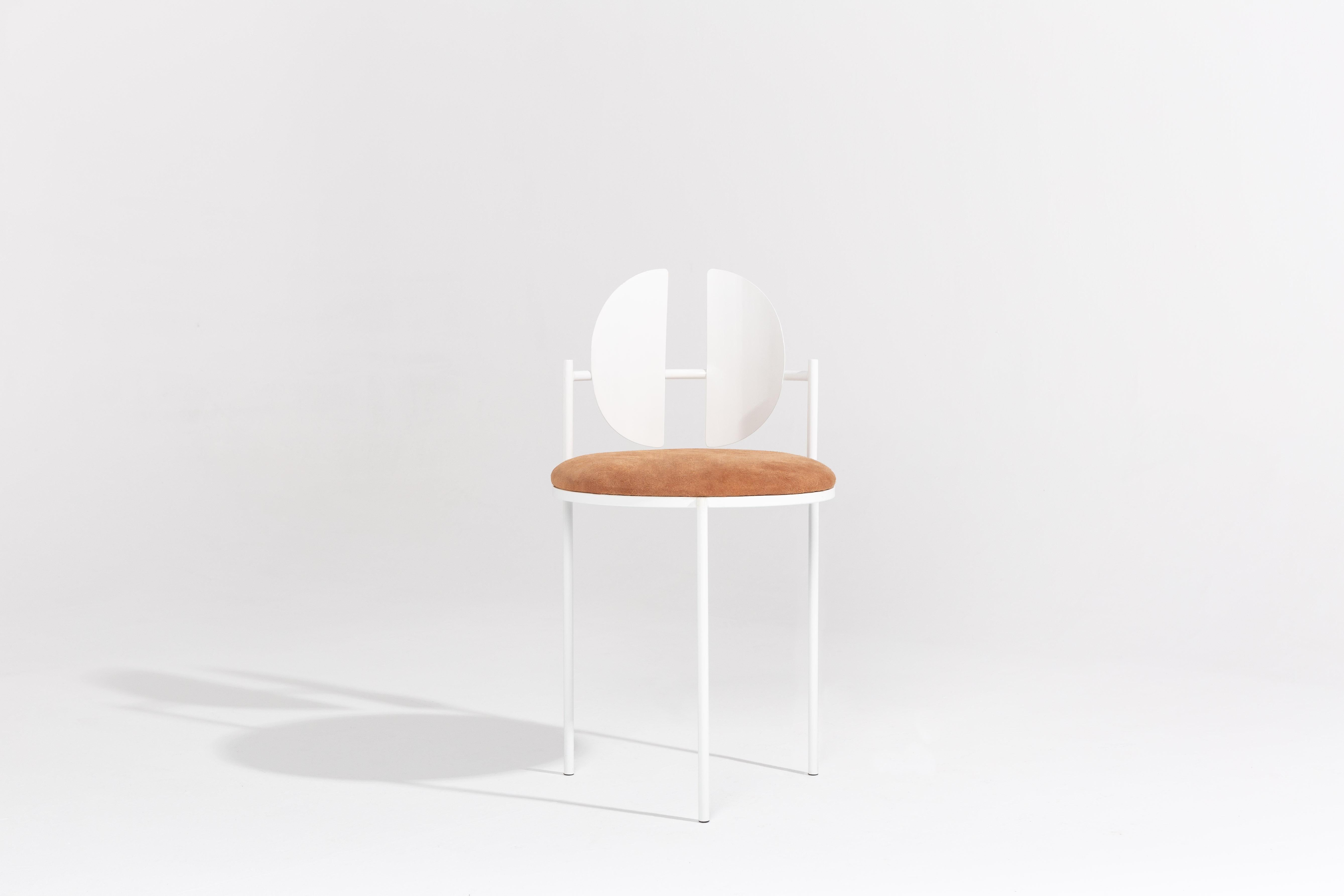 Contemporary Sculptural Dining Table and Chairs Ensemble by Ángel Mombiedro