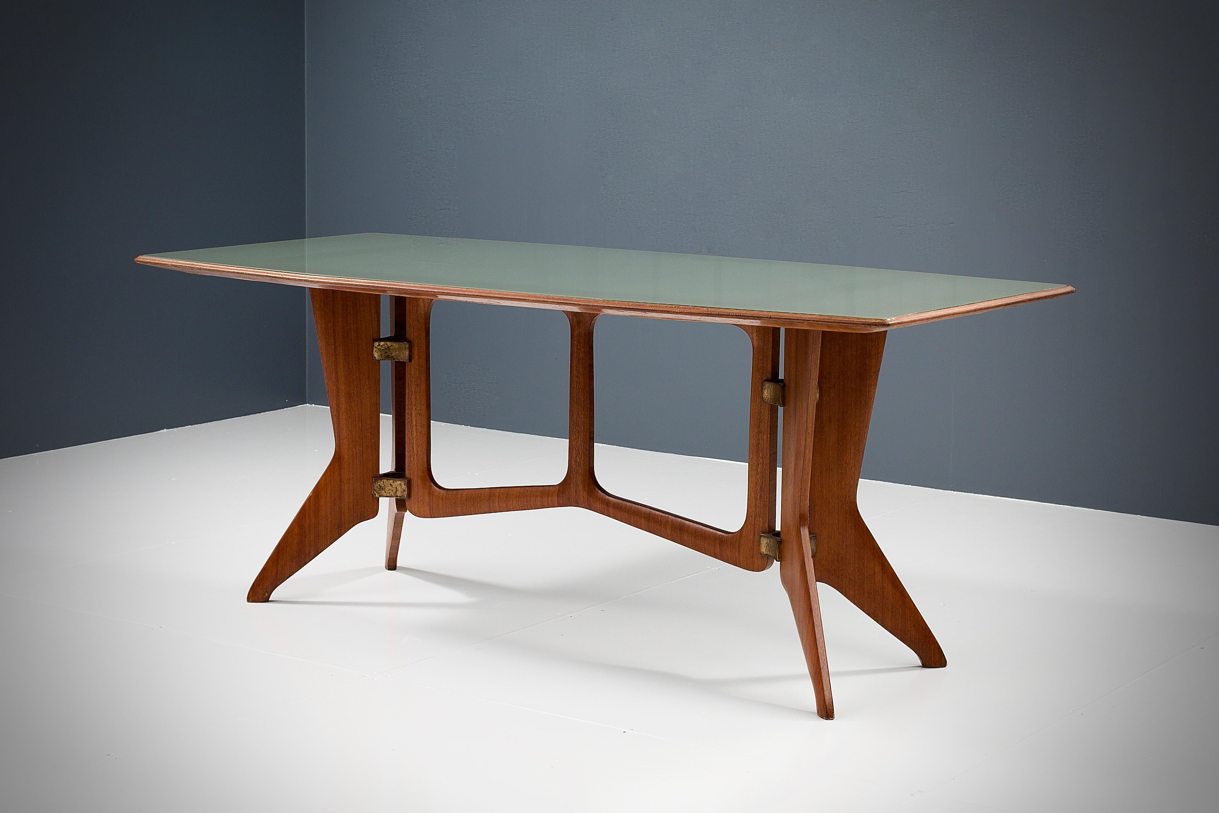 Mid-Century Modern Table à manger sculpturale d'Ariberto Colombo, Italie, années 1950 en vente