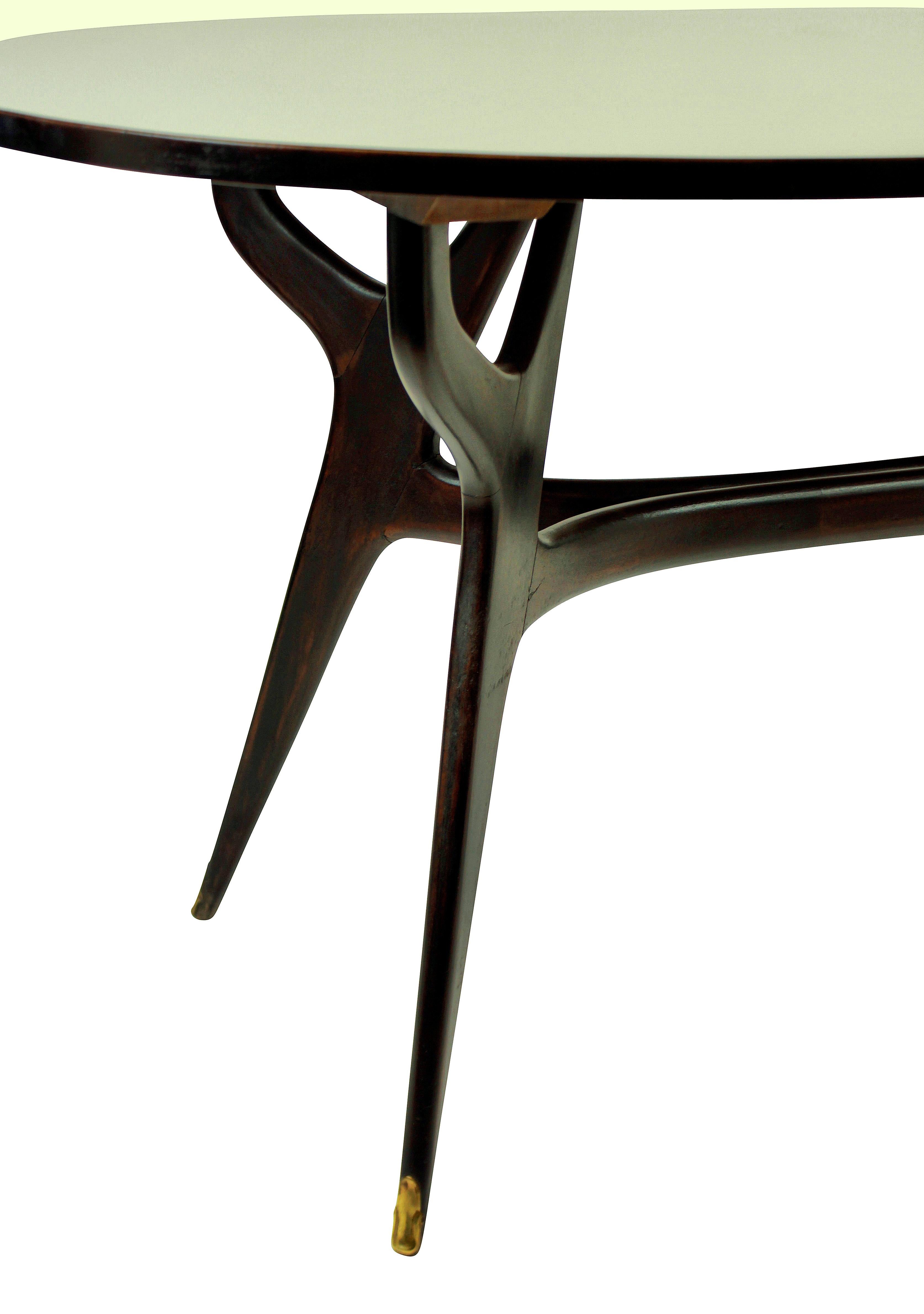 Mid-Century Modern Sculptural Dining Table by Ico Parisi
