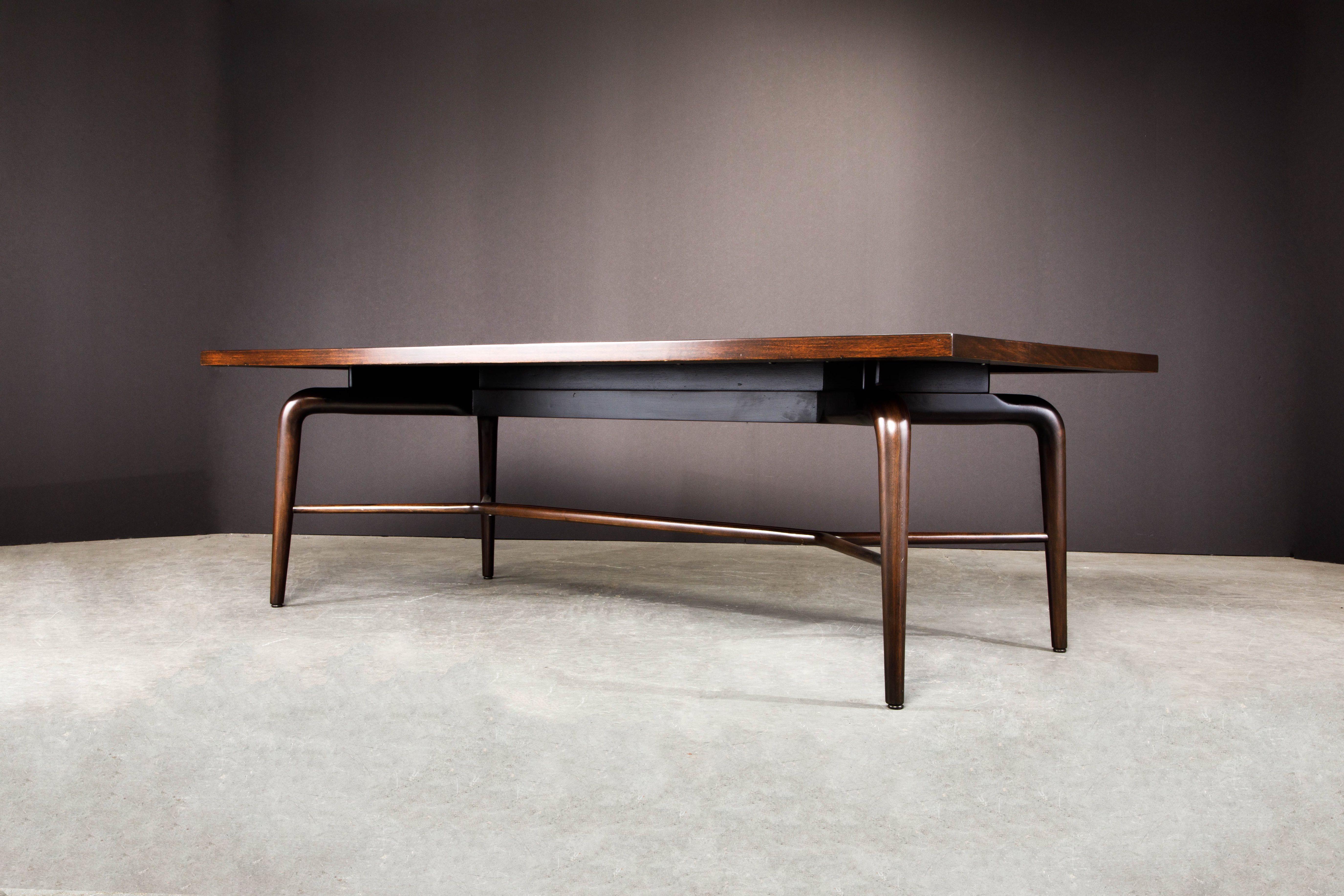 Mid-20th Century Sculptural Dining Table by Maurice Bailey for Monteverdi-Young, 1960s