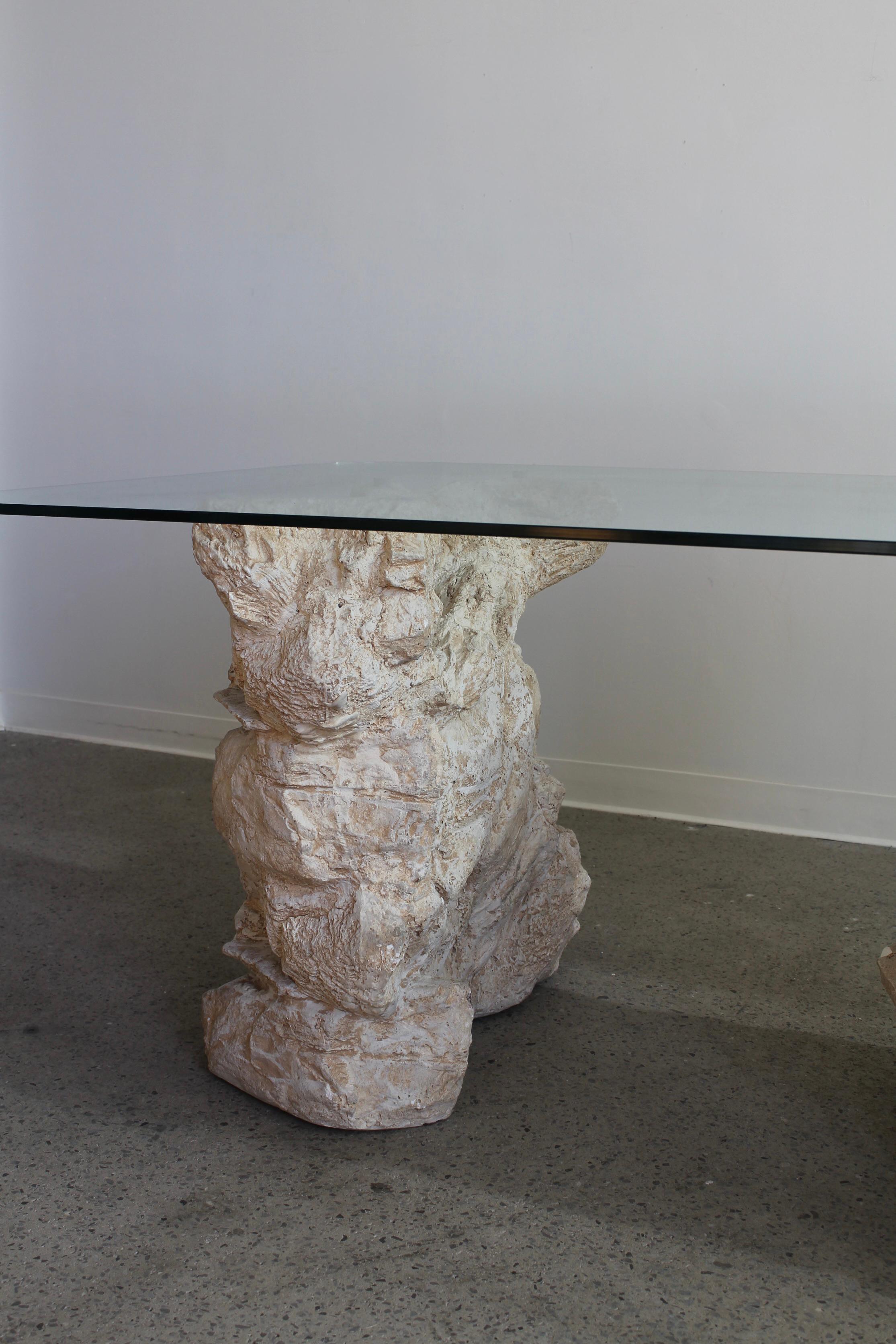 Late 20th Century Sculptural Dining Table For Sale