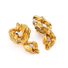 Sculptural Earrings by Gilbert Albert