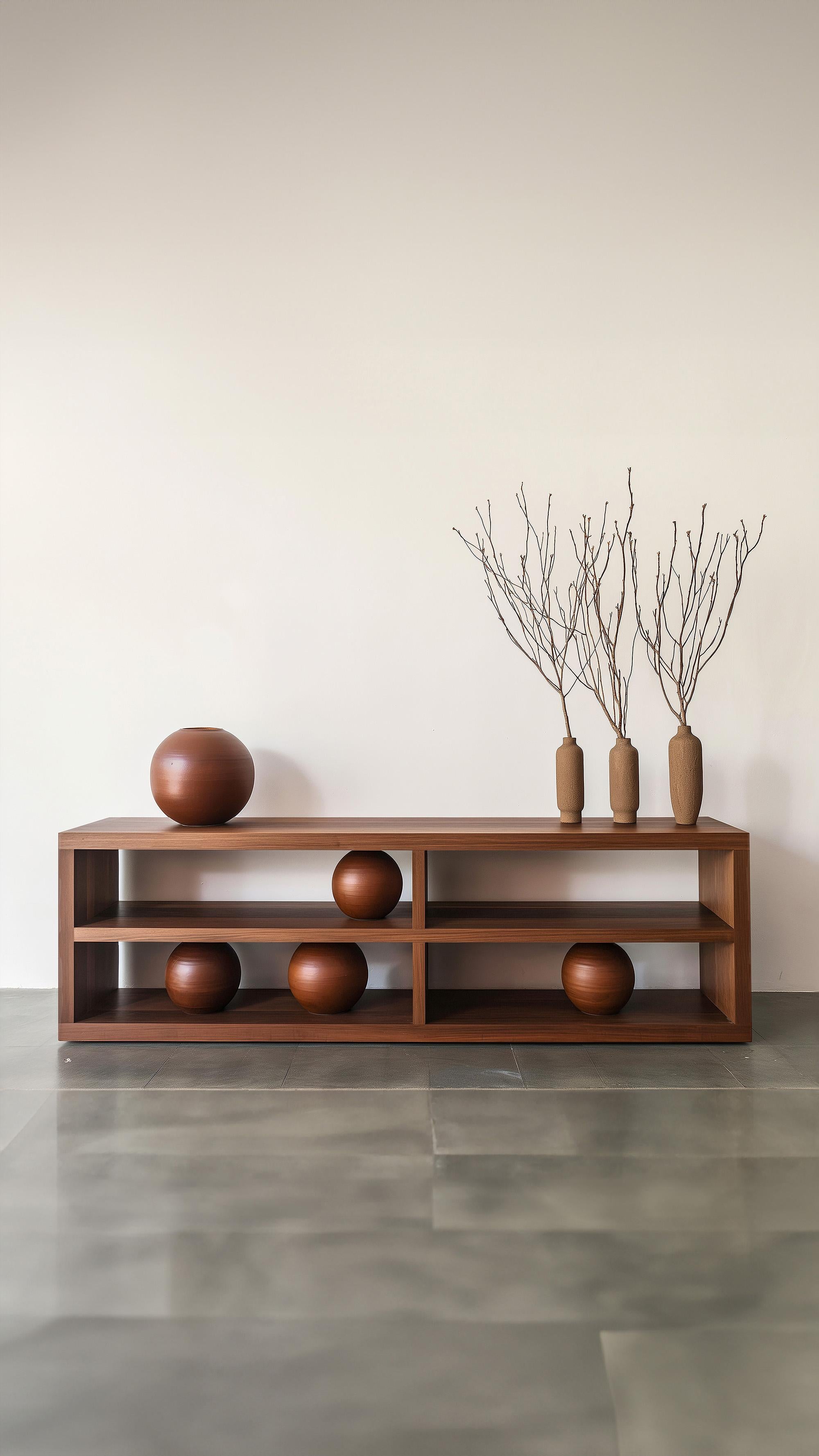 Skulpturale Eleganz Sideboard 18, Sereno von NONO, Minimalistische Ästhetik (Mexikanisch) im Angebot