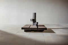 Sculptural Elegance Unseen Force #53 : Table basse en bois massif de Joel Escalona